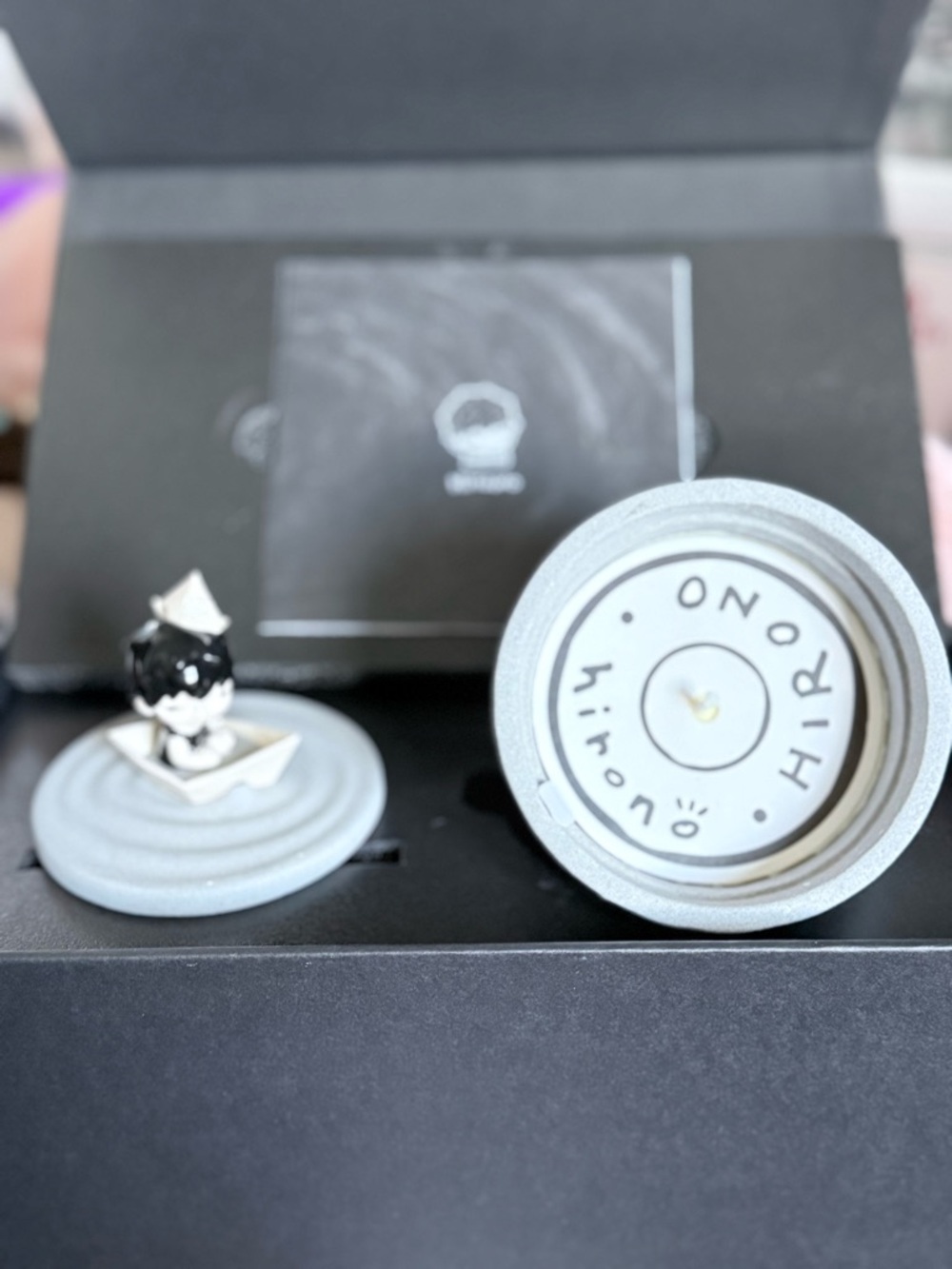 RARE POP MART HIRONO “Unknown Journey” Scented Candle + Figure Set (Complete)
